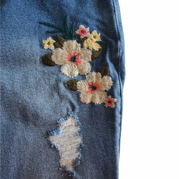 Holliter Women's High Rise Super Skinny Crop Jean's - Picture 3 of 8